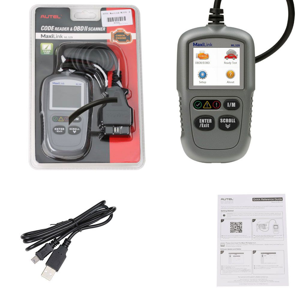 Autel MaxiLink ML329 Code Reader (Advanced Version of Autel AL319)