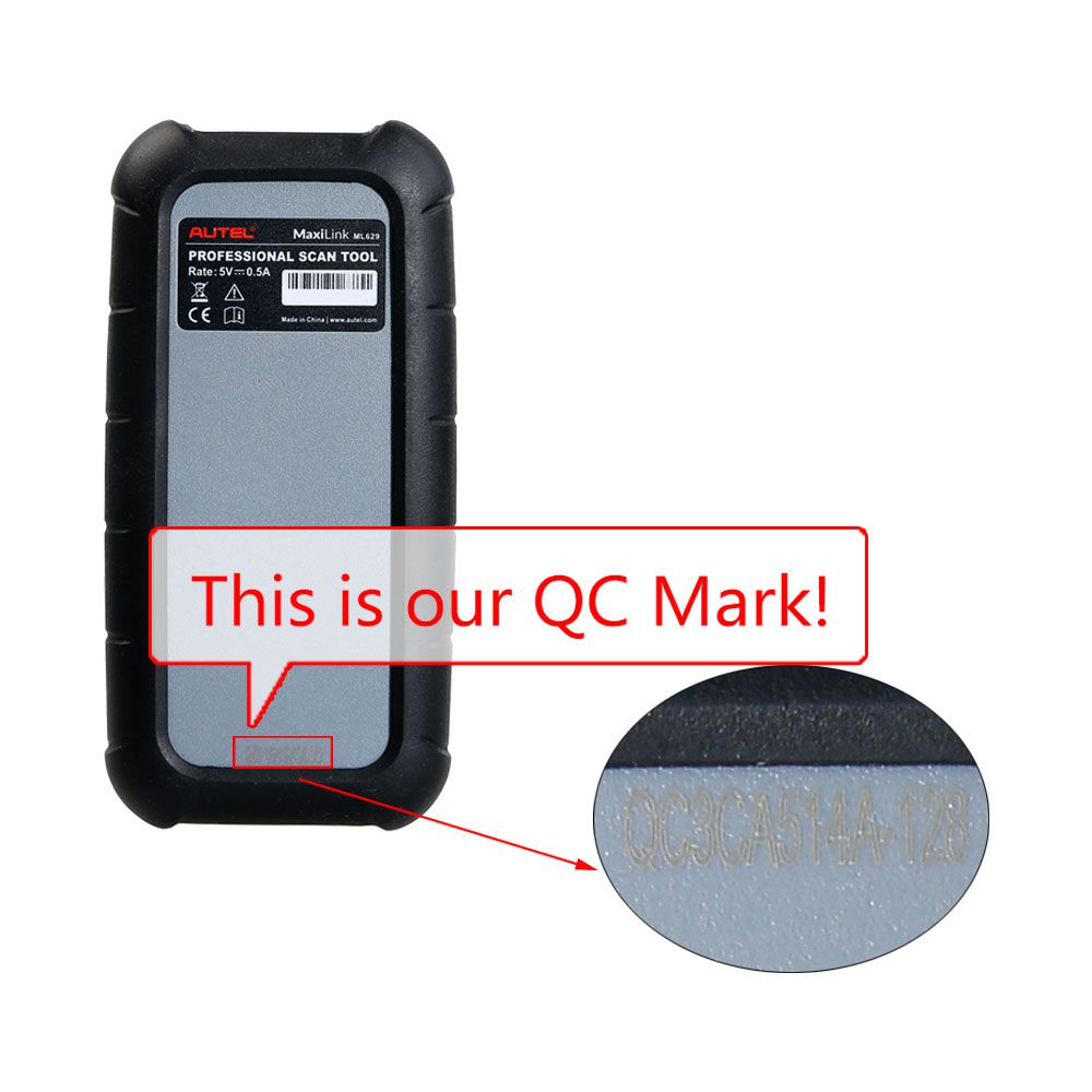 Autel MaxiLink ML629 ABS/Airbag/AT/Engine Code Reader Scanner CAN OBDII Diagnostic Tool