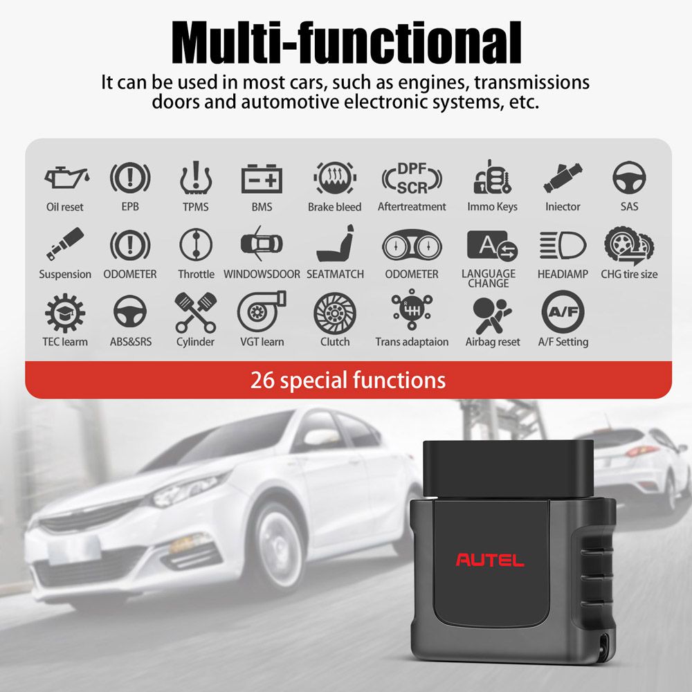 Original Autel MaxiVCI Mini VCI Mini Bluetooth Diagnostic Interface for MK808BT MK808TS MX808TS MP808TS TS608 MS906S