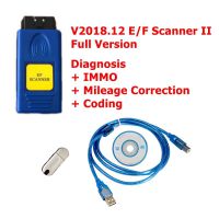 Best quality V2018.12 E/F Scanner II Full Version for BMW EF Diagnosis + IMMO + Mileage Correction + Coding