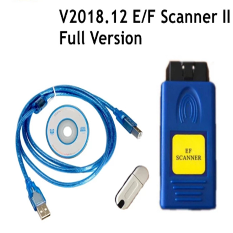 Best quality V2018.12 E/F Scanner II Full Version for BMW EF Diagnosis + IMMO + Mileage Correction + Coding