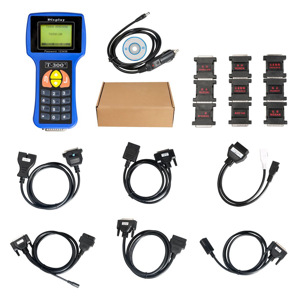 V17.8 Standard T300 Key Programmer English Blue