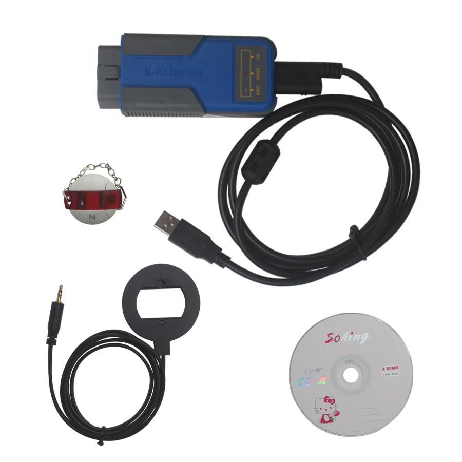 V7.7 BMW Multi Tool OBD2 CAS1-4 Key Programmer Get Free Encrypted BMW CAS4