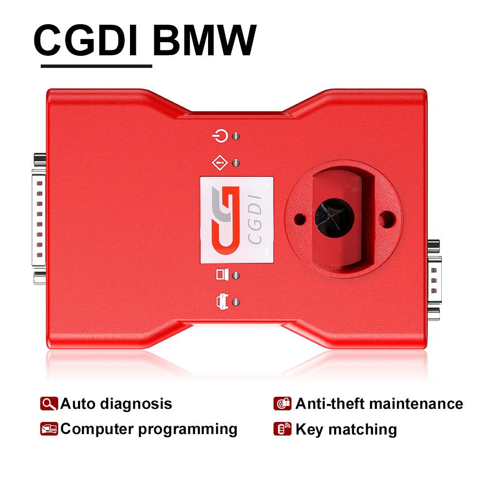 CGDI Prog BMW MSV80 Auto Key Programmer with BMW FEM/EDC Function Get Free Reading 8 Foot Chip Free Clip Adapter