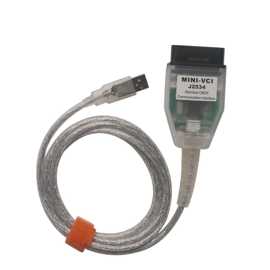 MINI VCI V12.10.019 Single Cable For Toyota Support Toyota TIS OEM Diagnostic Software