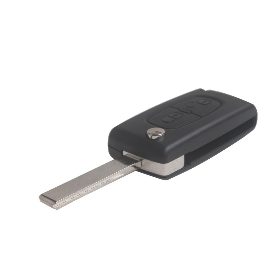 Remote Key 2 Button 433MHZ HU83( with groove) for Citroen