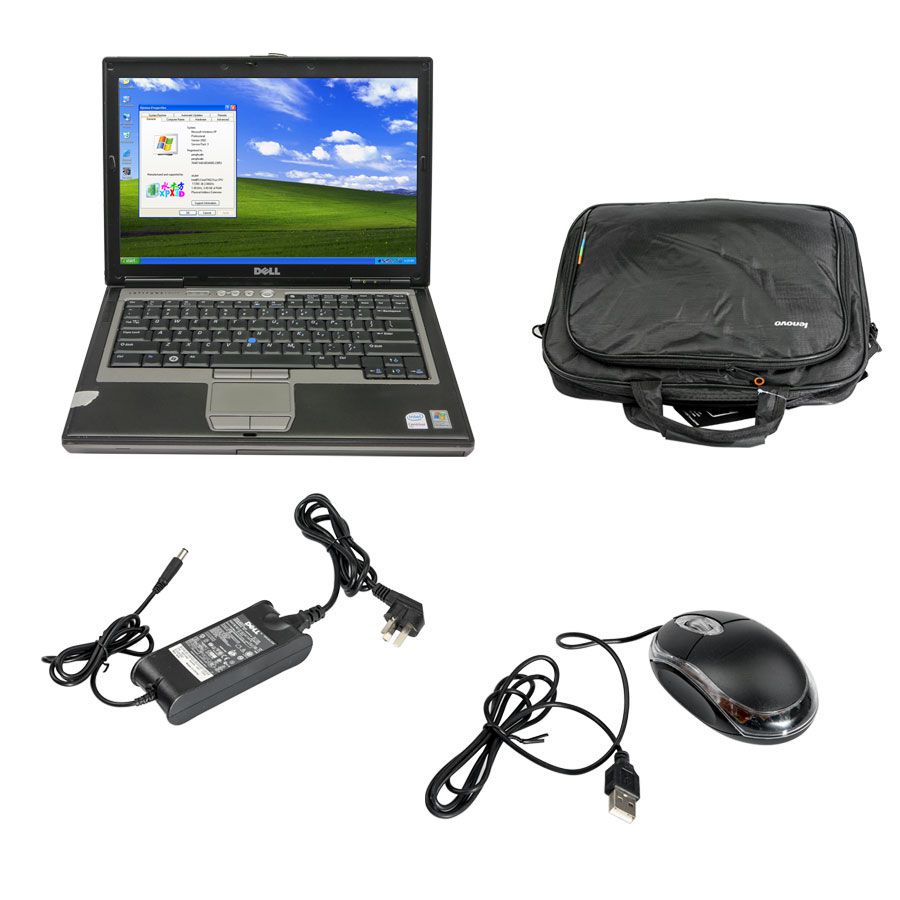 Dell D630 Core2 Duo 1,8GHz, WIFI, DVDRW Second Hand Laptop with 4G Memory