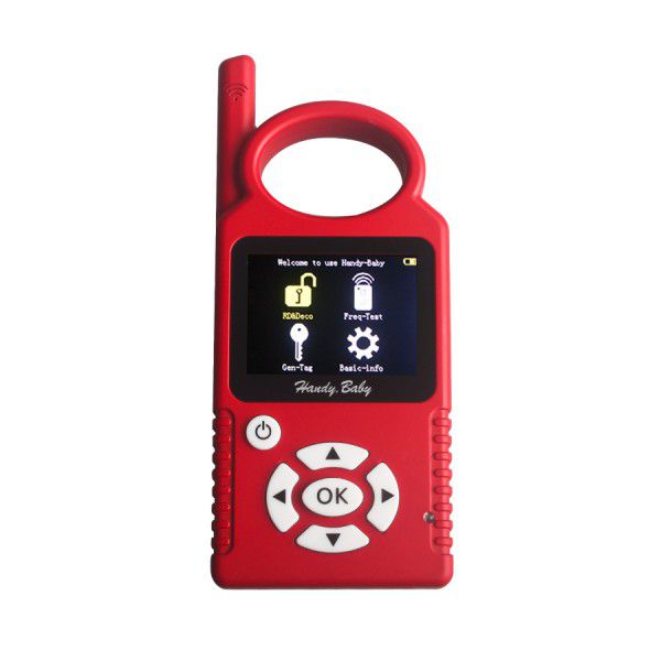 Handy Baby Hand-held Car Key Copy Auto Key Programmer for 4D/46/48 Chips Plus G Chip Copy Function Authorization