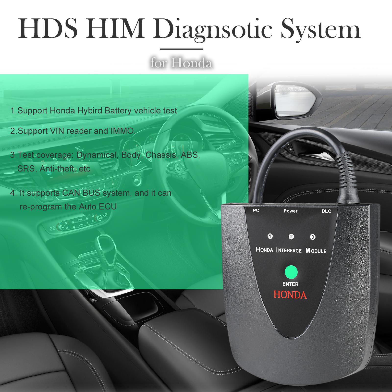 HDS HIM Diagnsotic System for Honda V3.102.004