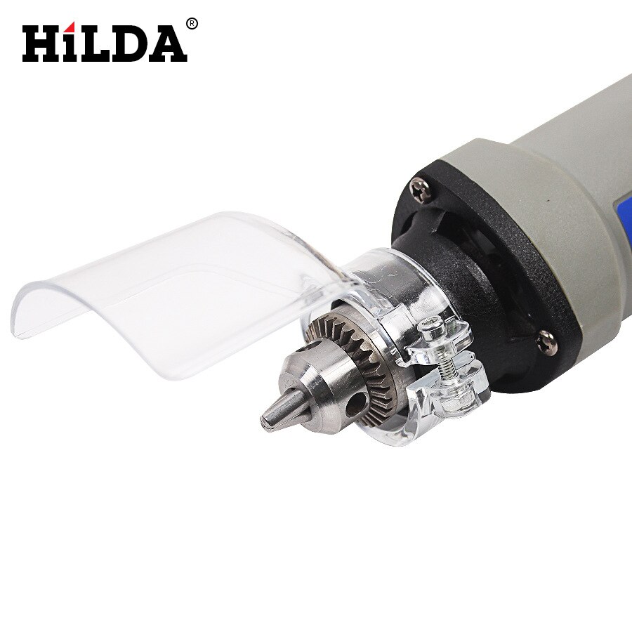HiLDA 400W Miniature Electric Drill 6 Position Variable Speed Electric Mill L Rotary Tool and Flexible Shaft 94pcs Accessories