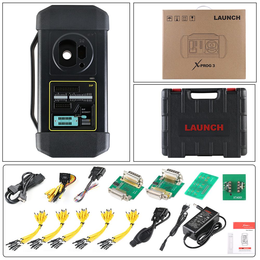 Launch X-431 PAD VII PAD 7 Plus GIII X-Prog 3 Full System Diagnostic Tool Support Key Programming/ Online Coding Programming and ADAS Calibration