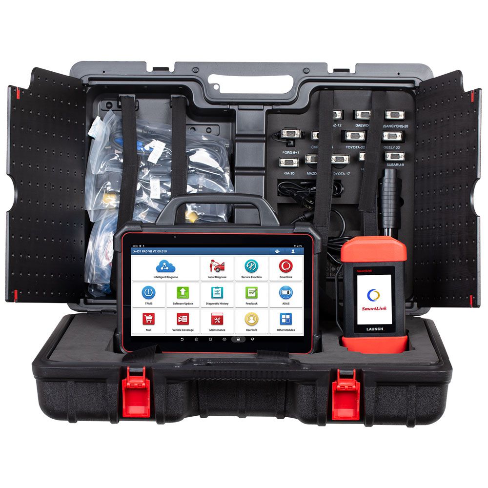 Launch X-431 PAD VII PAD 7 Automotive Diagnostic Tool Support Online Coding Programming and ADAS Calibration 