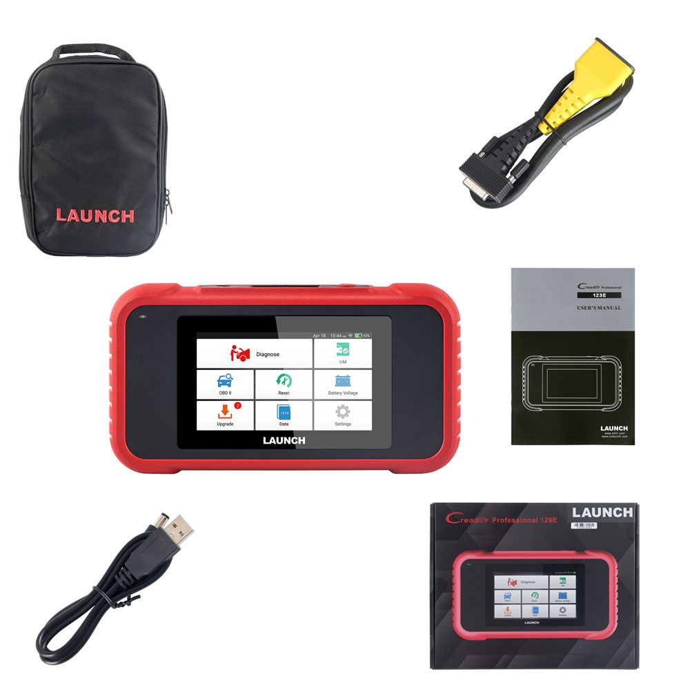 Launch X431 CRP129E for OBD2 ENG ABS SRS AT Diagnosis and Oil/Brake/SAS/TMPS/ETS Reset