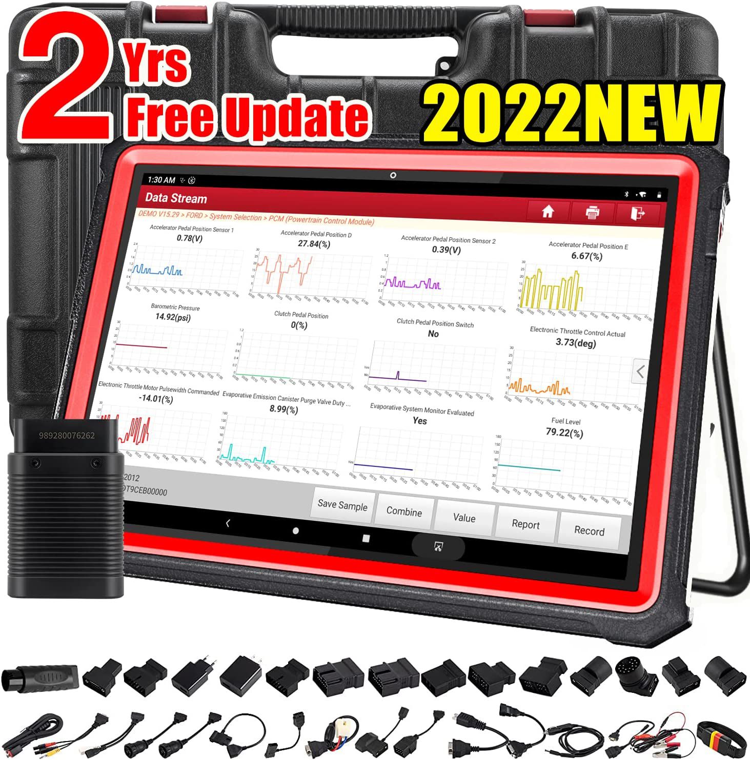 2023 Newest LAUNCH X431 PRO3S+ Bi-Directional Scan Tool with 31+ Reset Service / ECU Coding / AutoAuth FCA SGW