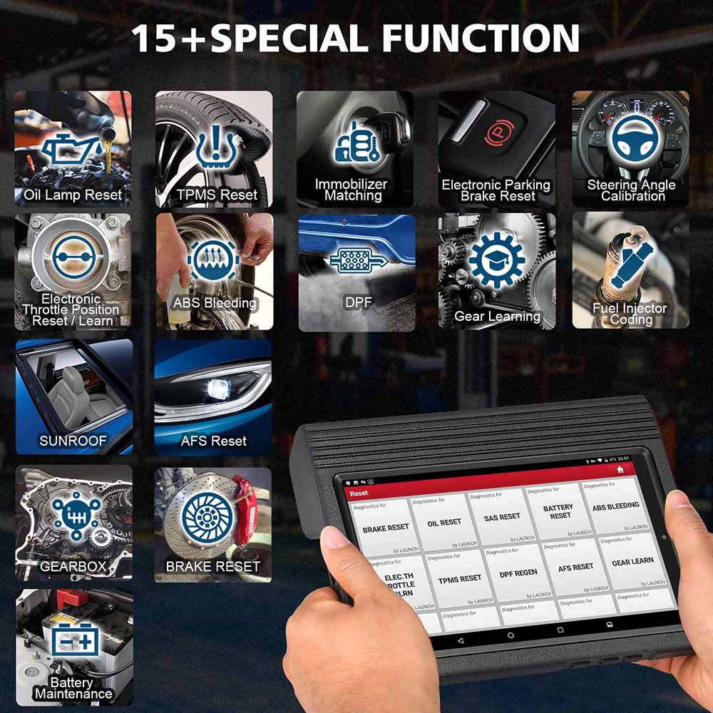 2022 Launch X431 V V5.0 8inch Tablet Wifi/Bluetooth Full System Diagnostic Tool