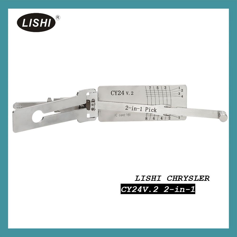 LISHI CY24 2-in-1 Auto Pick and Decoder For Chrysler