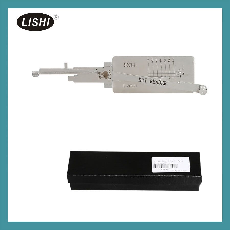 LISHI SZ14 2 in 1 Auto Pick and Decoder for Suzuki Motocycle