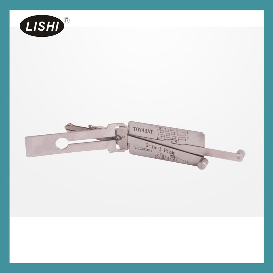 LISHI Toyota TOY43AT(IGN) 2-in-1 Auto Pick and Decoder