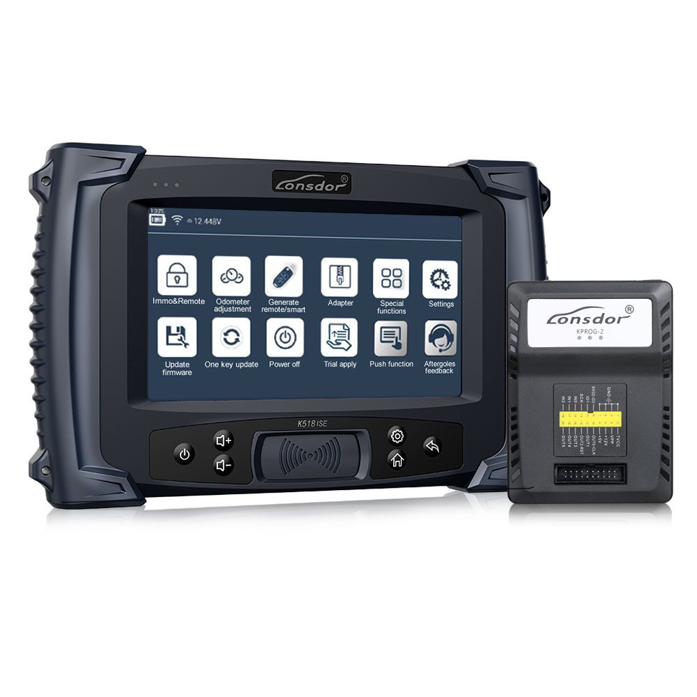 Lonsdor K518ISE K518 Key Programmer for All Makes Get 1pc Free FT01 Series Toyota Smart Key