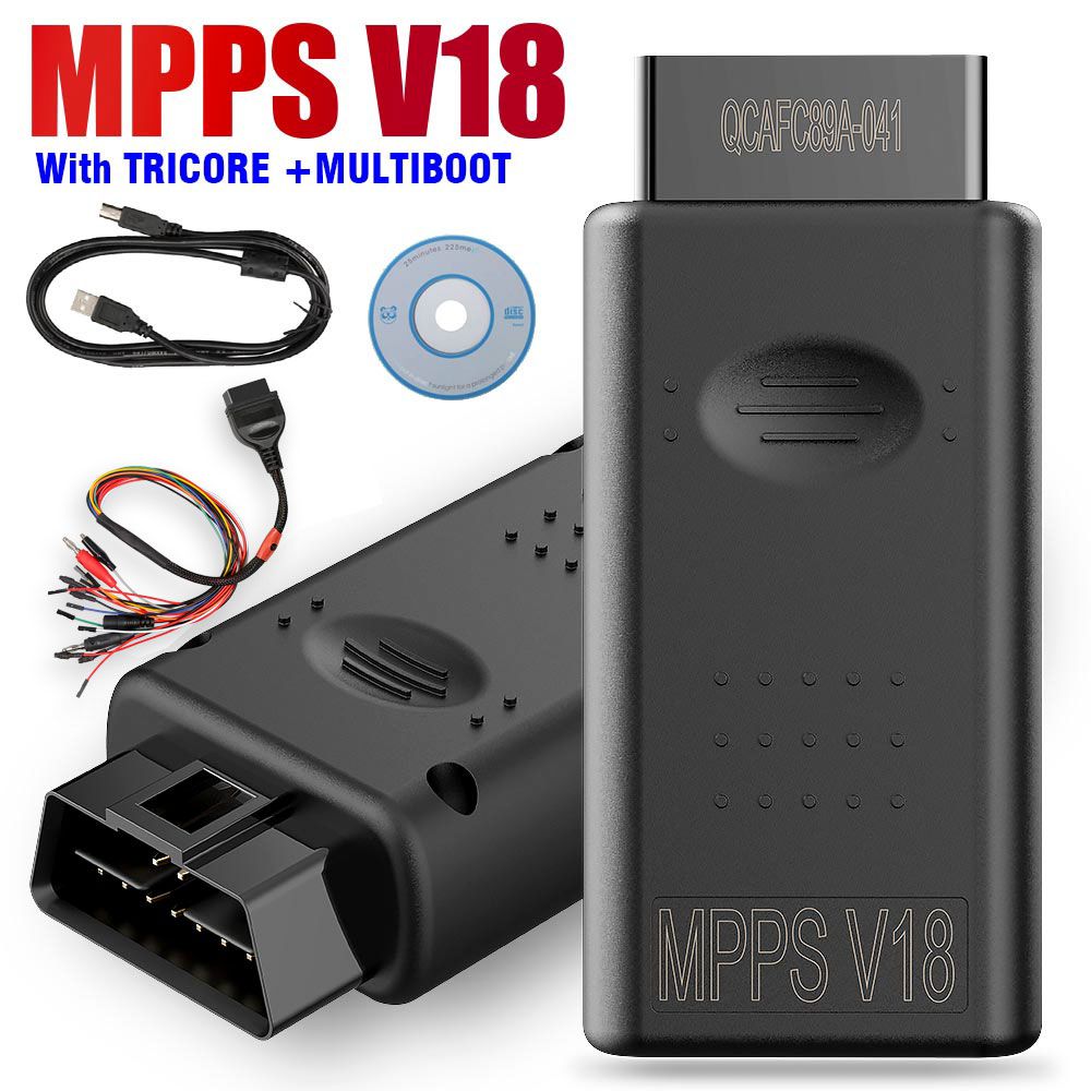 MPPS V18 MAIN + TRICORE + MULTIBOOT with Breakout Tricore Cable