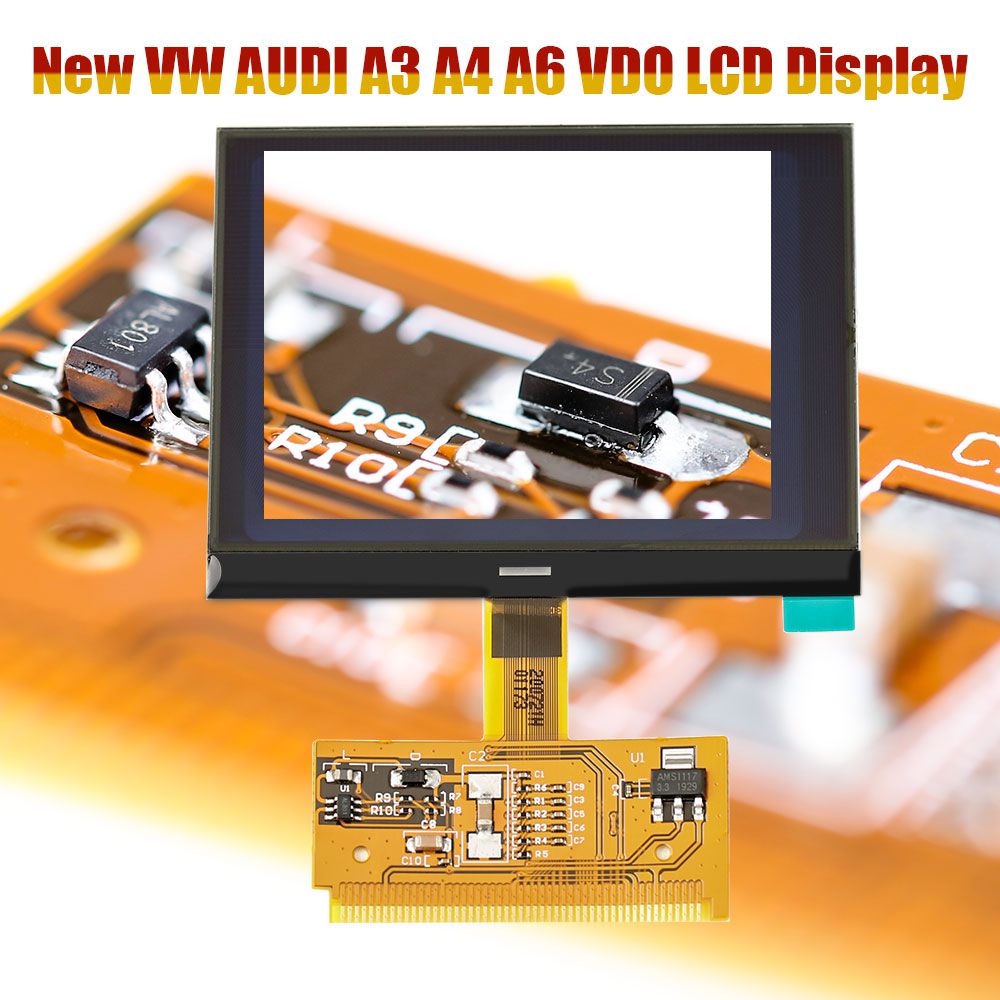 New VW AUDI A3 A4 A6 VDO LCD Display