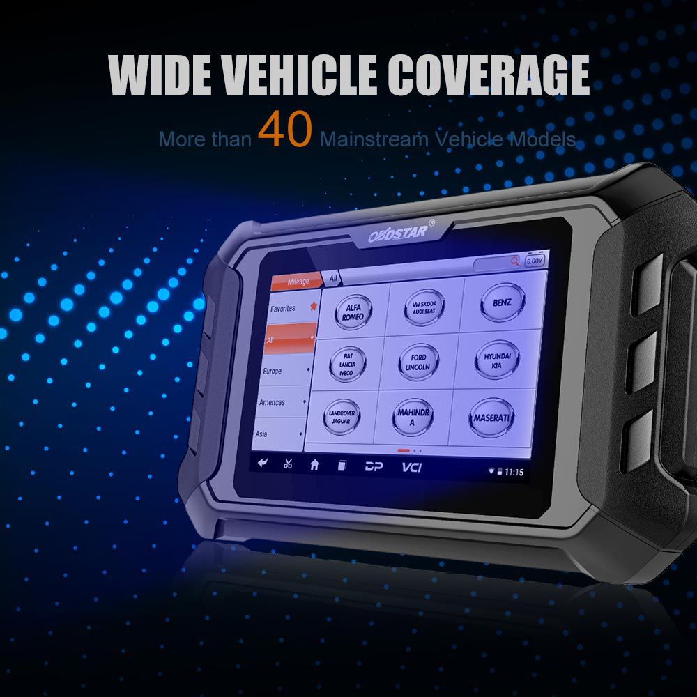 OBDSTAR ODO Master for Odometer Adjustment/Oil Reset/OBDII Functions Update Version of X300M