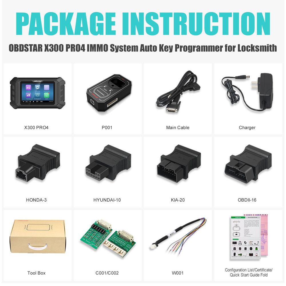 OBDSTAR X300 Pro4 Key Programmer Key Master 5 Full Version Get Free Renault Conventor