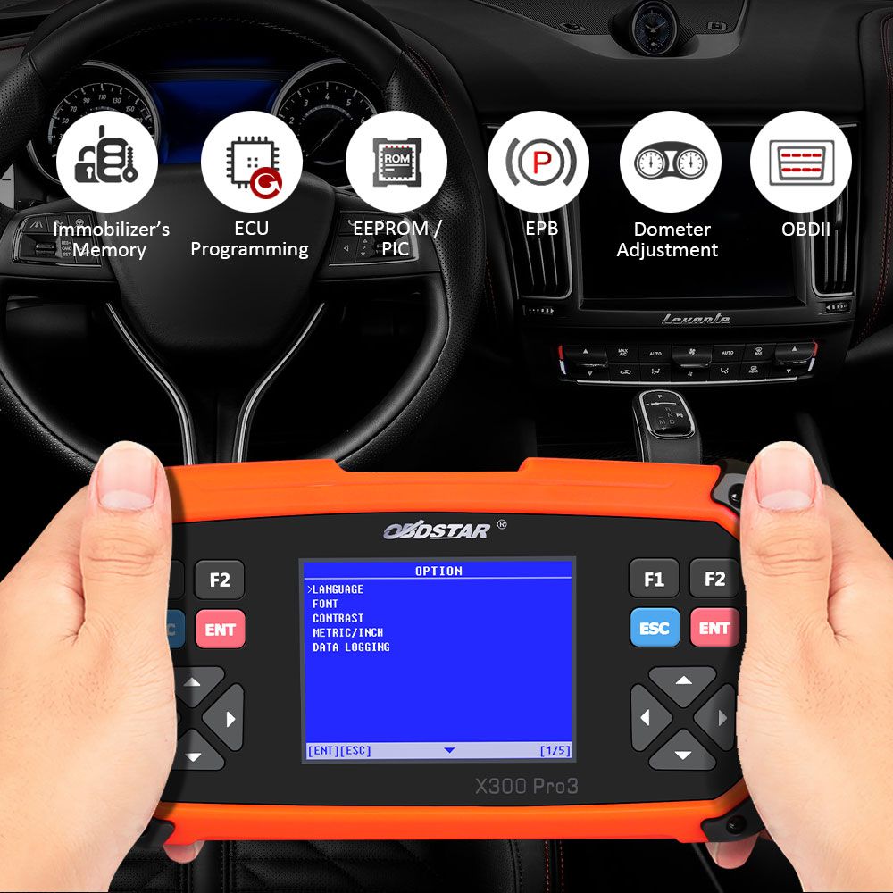 OBDSTAR X300 PRO3 X-300 Key Master with Immobiliser+Odometer Adjustment+EEPROM/PIC+OBDII+Toyota G & H Chip All Keys Lost