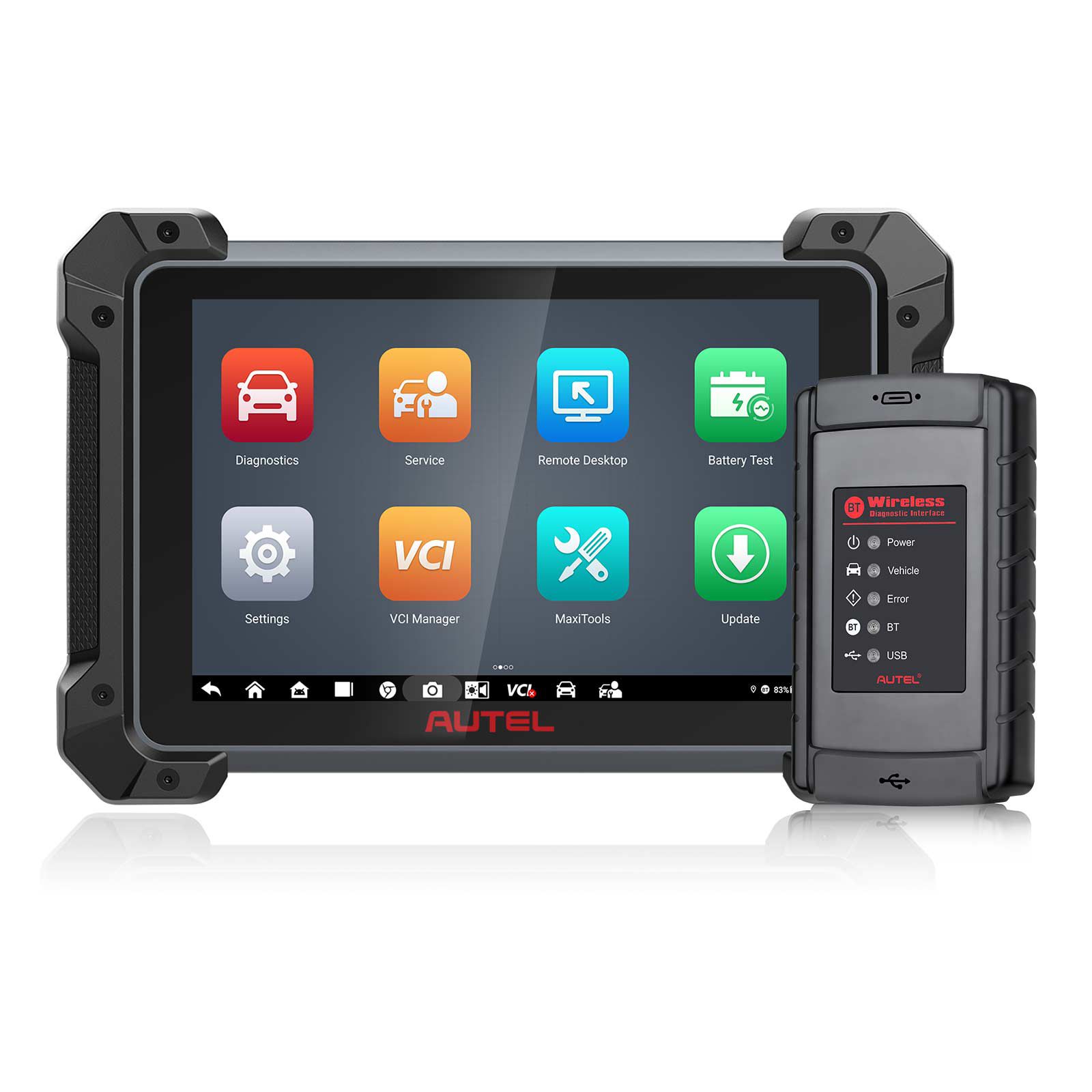 100% Original Autel MaxiCOM MK908 All System Diagnostic Tool Support ECU/Key Coding Updated Version of Maxisys MS908