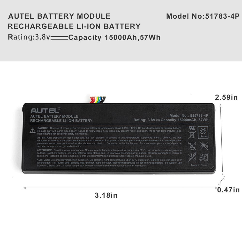 Original Autel MaxiIM IM608 Battery Free Shipping