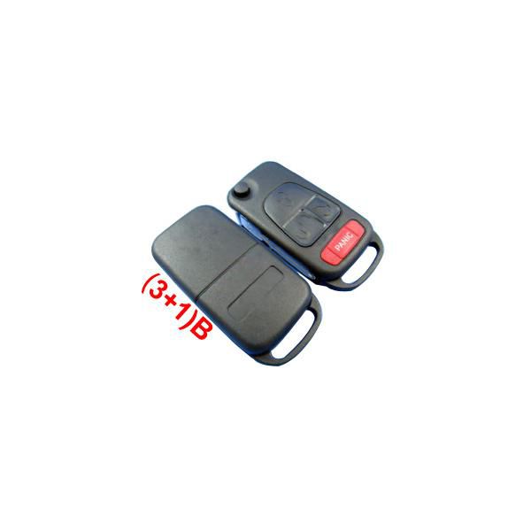 Remote Key Shell (3+1) Button for New Benz 5pcs/lot