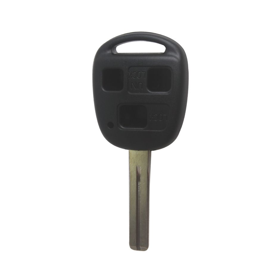 Remote Key Shell 3 Button TOY48(Short) Golden Brand for Lexus 5pcs/lot