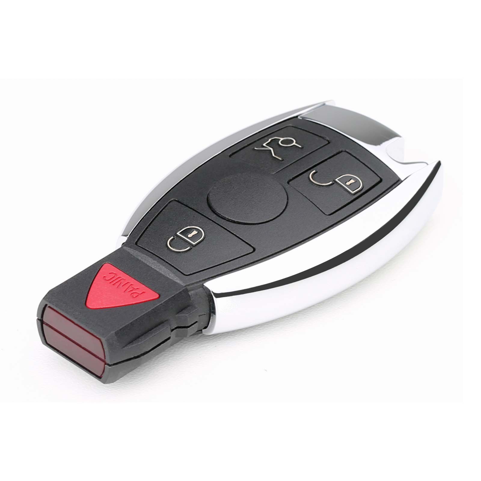 Smart Key Shell 4 Button with the Plastic for Mercedes Benz Assembling with VVDI BE Key Perfectly 5pcs/lot