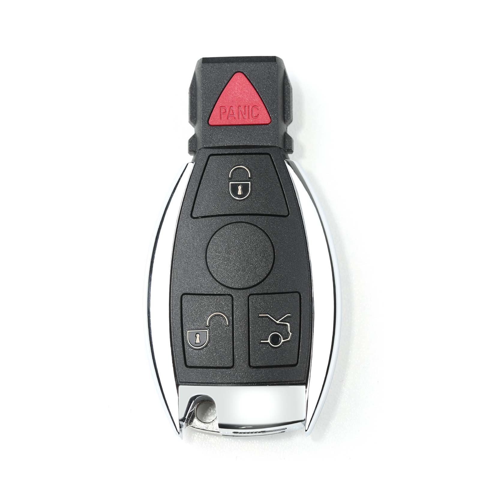 Smart Key Shell 4 Button with the Plastic for Mercedes Benz Assembling with VVDI BE Key Perfectly 5pcs/lot