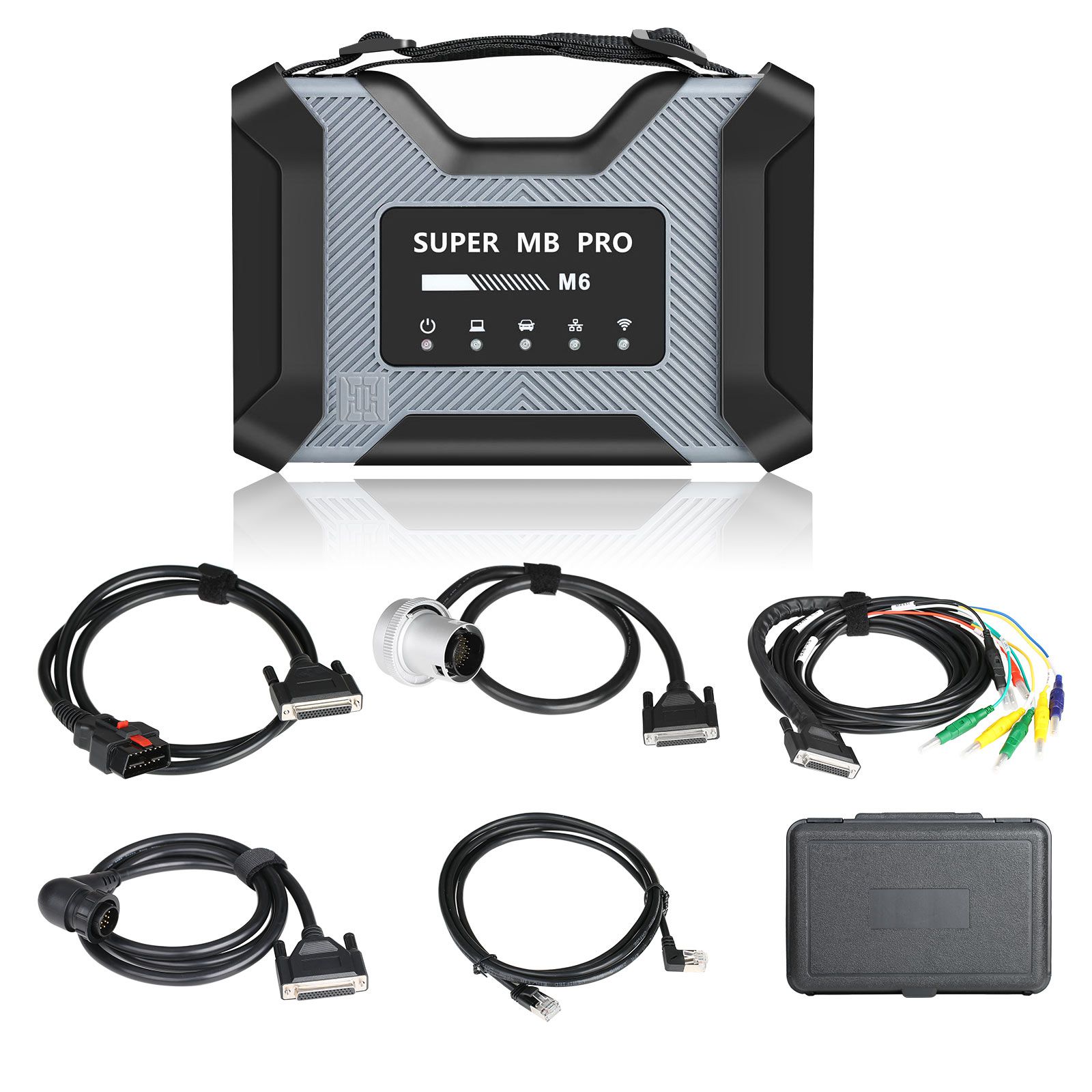 Super MB Pro M6 Wireless Star Diagnosis Tool Full Configuration Work on Both Cars and Trucks Support W223 C206 W213 W167