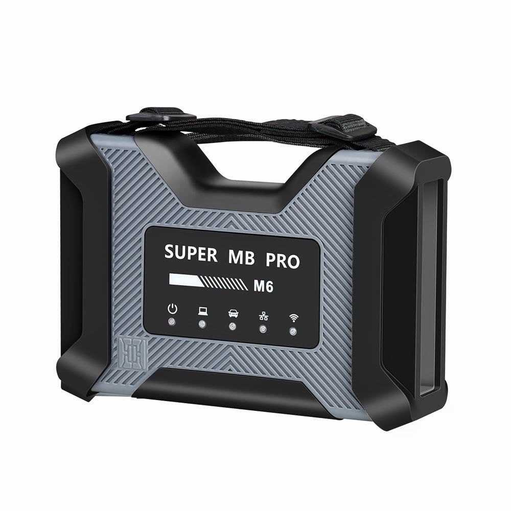 Super MB Pro M6 Wireless Star Diagnosis Tool with Multiplexer + Lan Cable + Main Test Cable