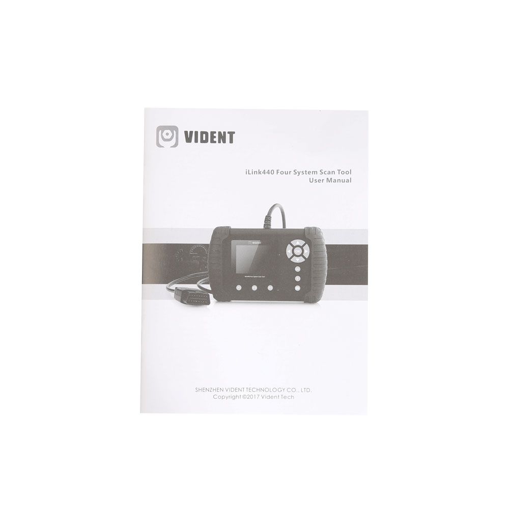  VIDENT iLink440 Four System Scan Tool Support Engine ABS Air Bag SRS EPB Reset Battery Configuration