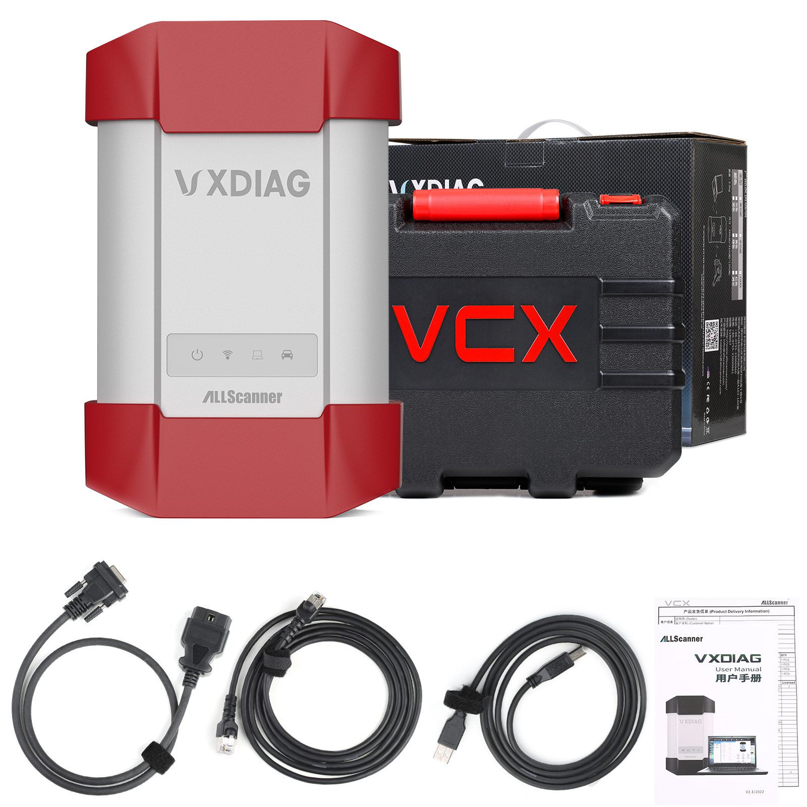 WIFI VXDIAG MULTI Diagnostic Tool for Toyota Honda Land Rover/Jaguar JLR & Volvo 4 IN 1 Scanner