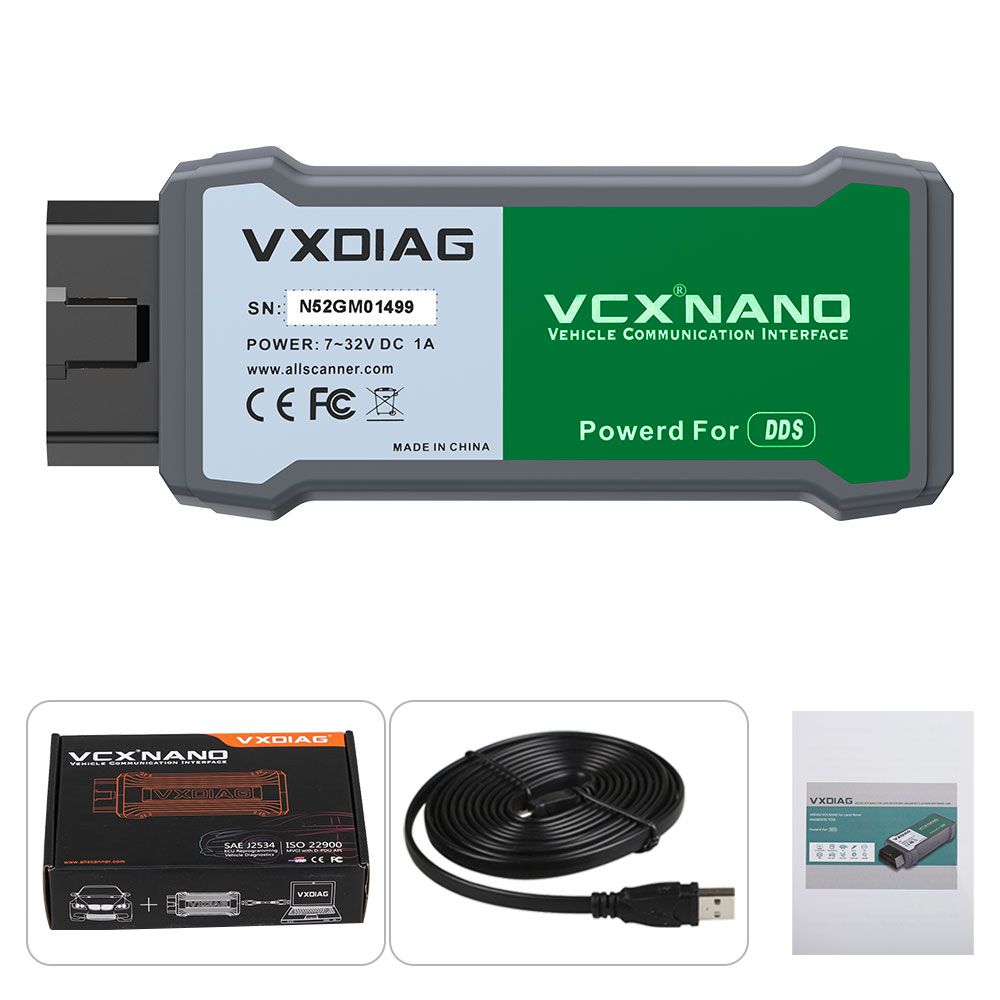 VXDIAG VCX NANO for Land Rover and Jaguar Software SDD V160 Offline Engineer Version