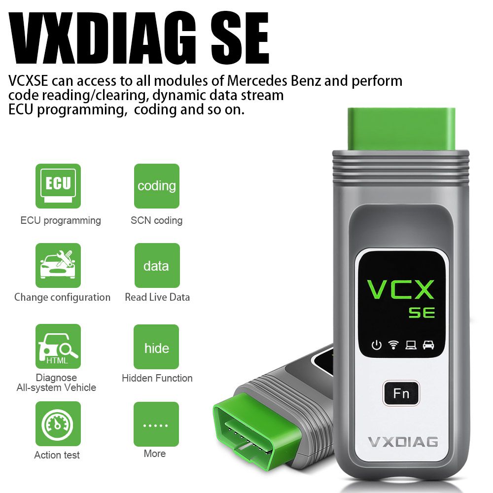  VXDIAG VCX SE for Benz V2023.3 Support Offline Coding and Doip Open Donet License for Free