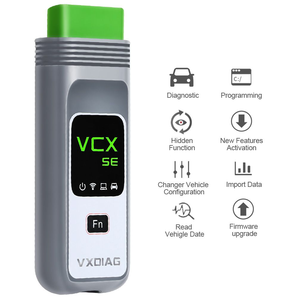 VXDIAG VCX SE for BMW Diagnostic and Programming Tool with V2019.9 Software HDD Support Online Coding