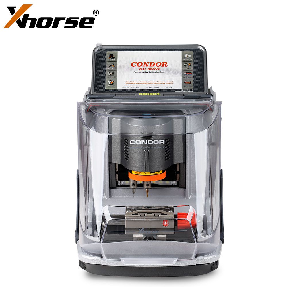 V3.6.2 Xhorse Condor XC-Mini Plus Automatic Key Cutting Machine Master Series with 3 Years Warranty