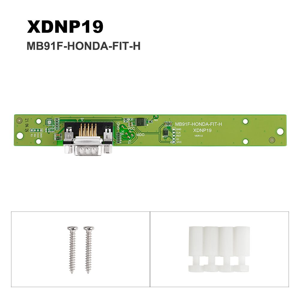 Xhorse Solder-Free Adapters and Cables Full Set XDNPP0CH 16pcs Work with VVDI Prog/ MINI PROG and KEY TOOL PLUS