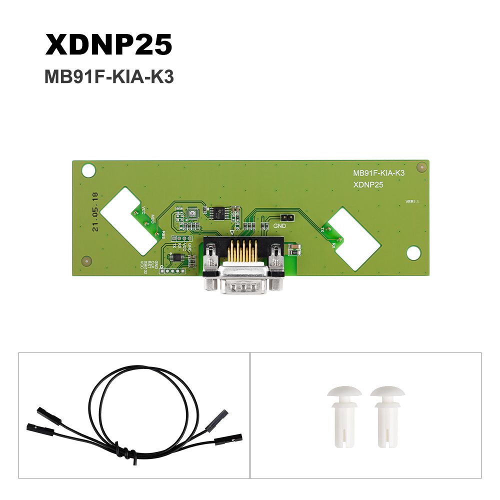 Xhorse Solder-Free Adapters and Cables Full Set XDNPP0CH 16pcs Work with VVDI Prog/ MINI PROG and KEY TOOL PLUS