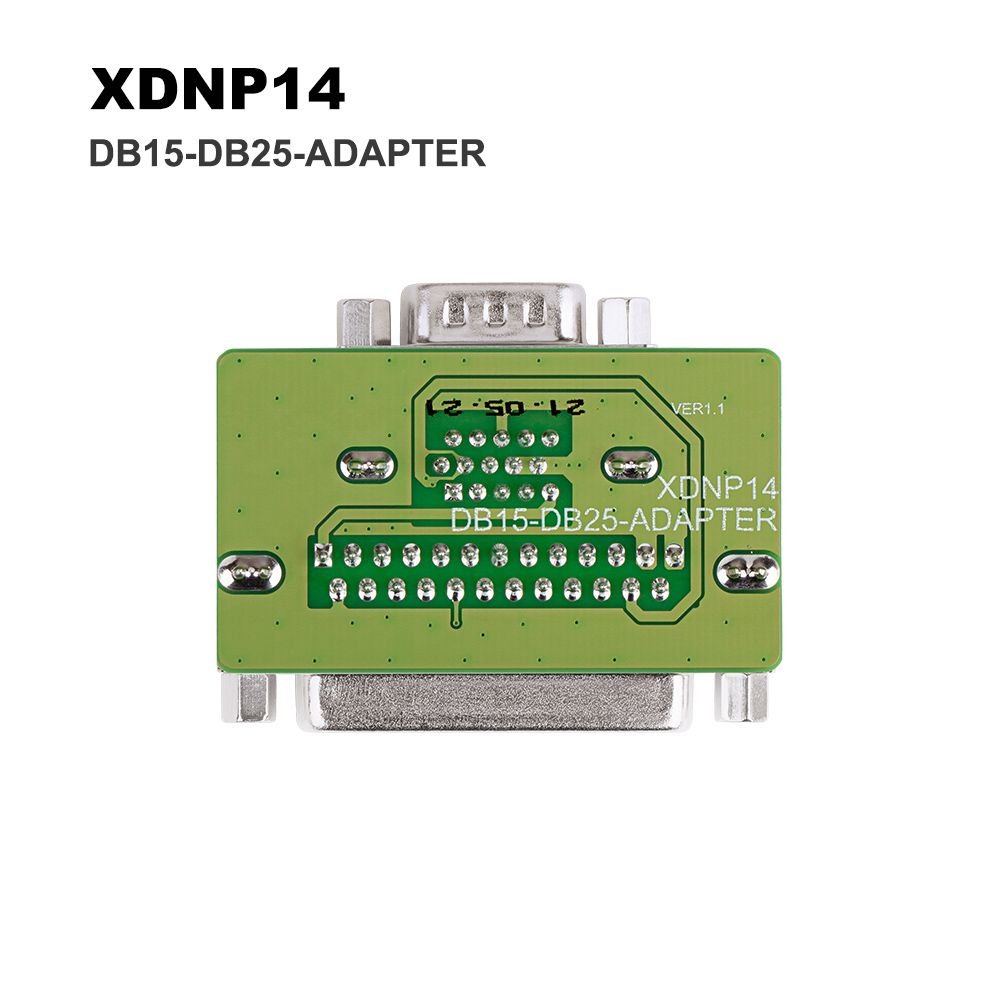 Xhorse Solder-Free Adapters and Cables Full Set XDNPP0CH 16pcs Work with VVDI Prog/ MINI PROG and KEY TOOL PLUS