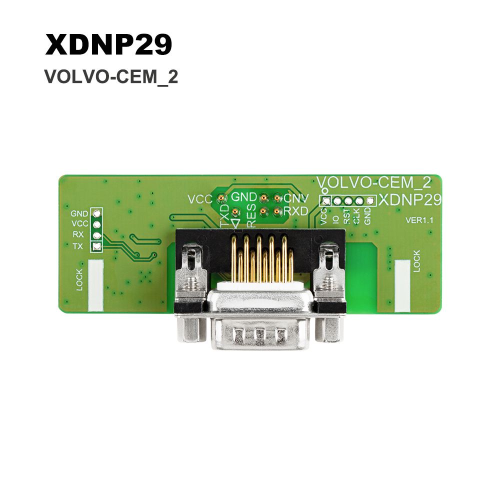 Xhorse Solder-Free Adapters and Cables Full Set XDNPP0CH 16pcs Work with VVDI Prog/ MINI PROG and KEY TOOL PLUS