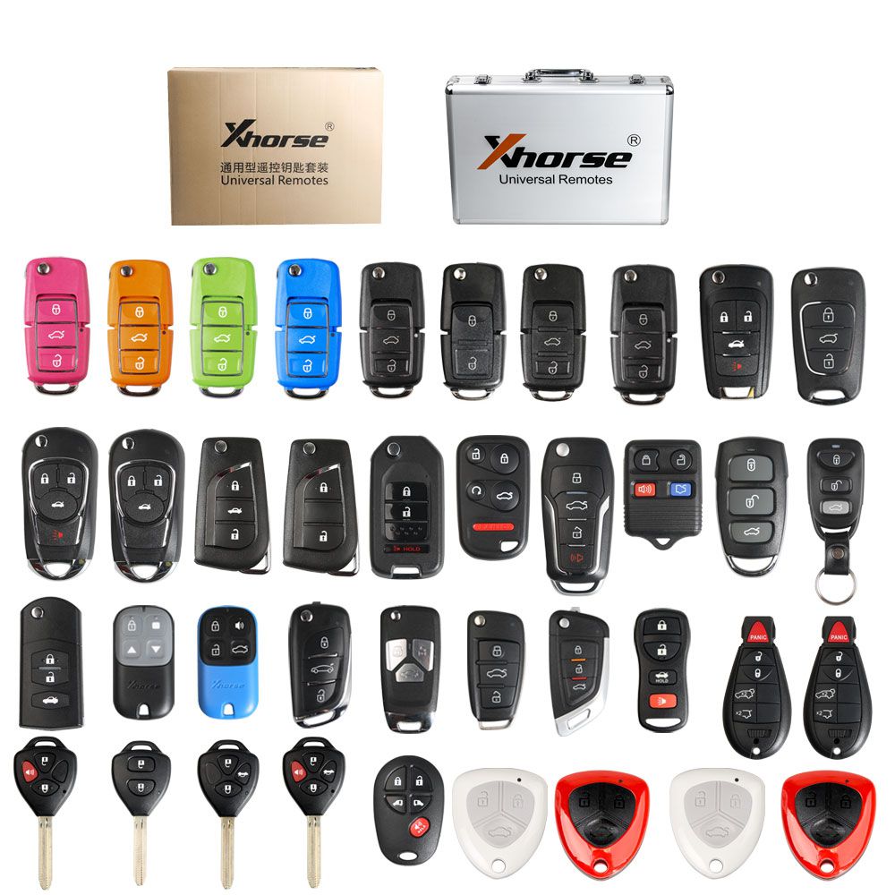 Xhorse Universal Remote Keys English Version Packages 39 Pieces for VVDI2 or VVDI Key Tool