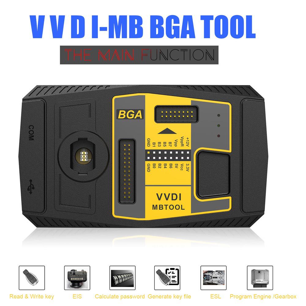  Original Xhorse VVDI MB BGA Tool Benz Key Programmer Including BGA Calculator Function