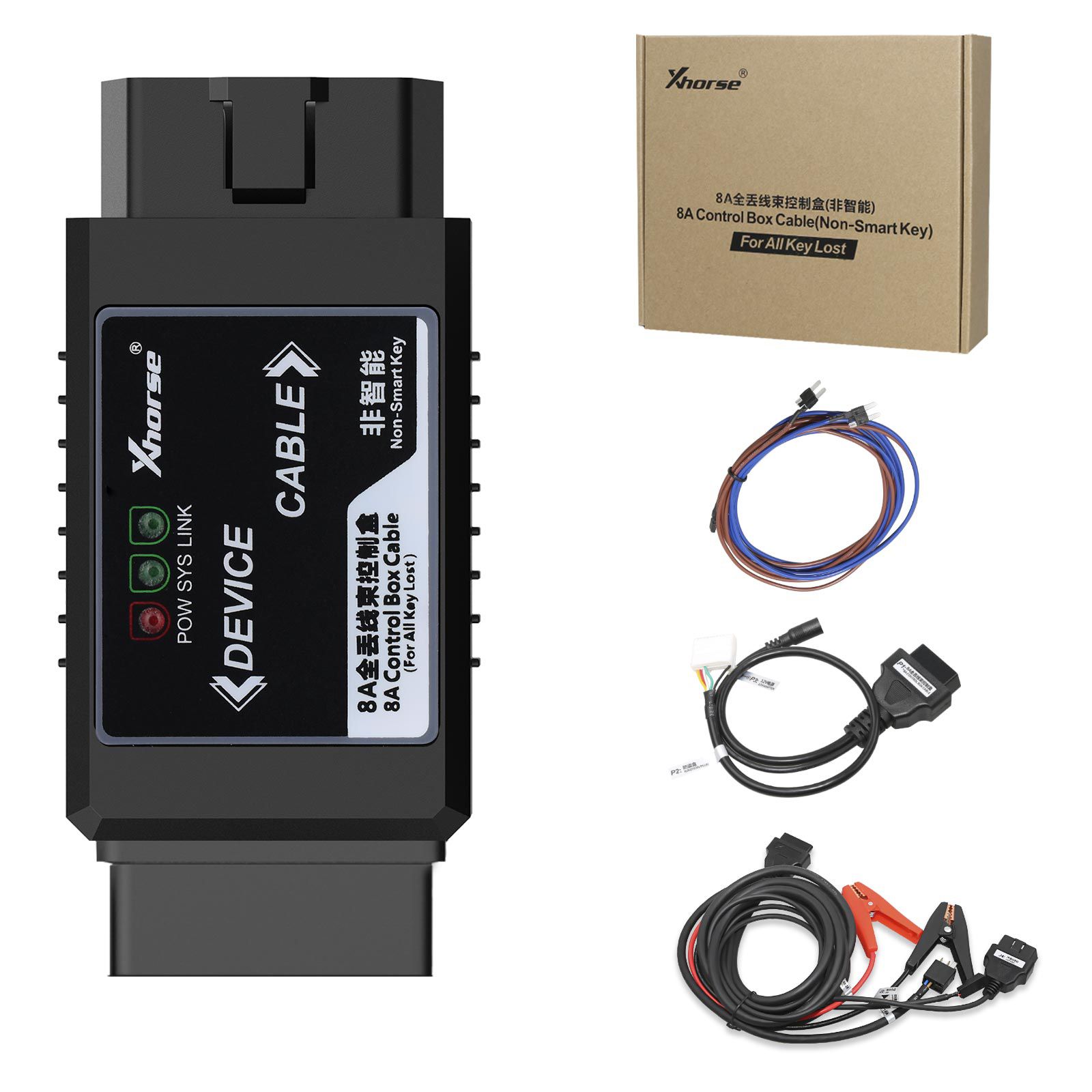 Xhorse VVDI Toyota 8A Non-Smart Key All Keys Lost Adapter