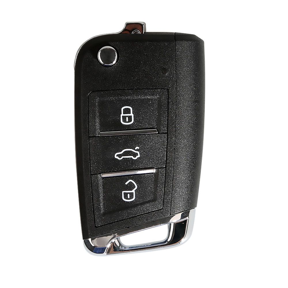  Xhorse XKMQB1EN Wire Remote Key VW MQB Flip 3 Buttons English Version 5pcs/lot